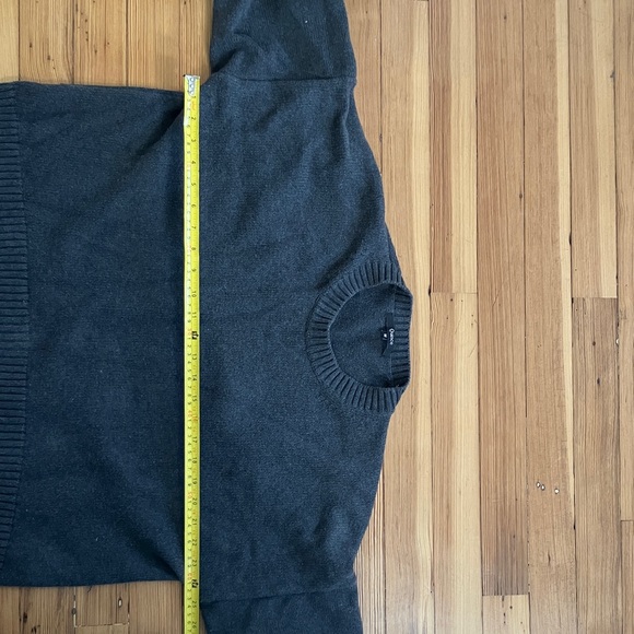 Quince oversized cotton boyfriend sweater - Picture 5 of 7